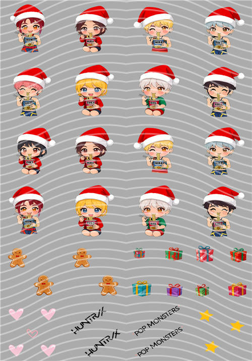 A5 kiss cut- 3681